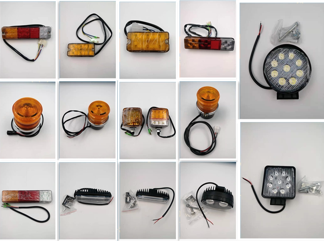 杭叉合力西林台励福叉车警示灯转向灯大灯led蓝光灯红光灯通用型