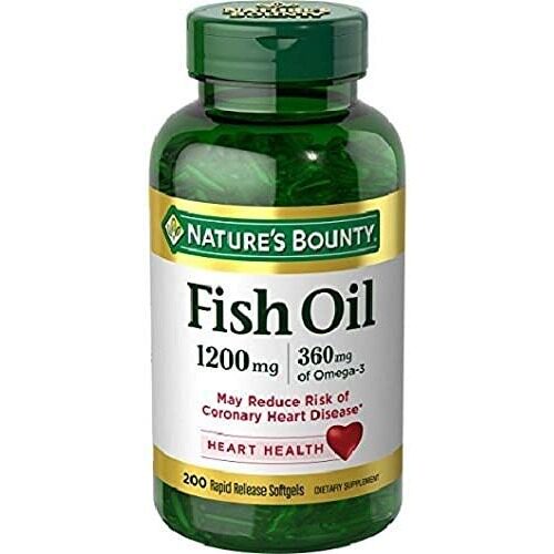 美国代购Fish OilSupports Heart Health1200Mg Rapid - 封面