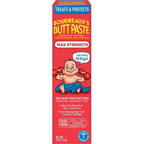 美国代购Boudreauxs Butt Paste Maximum Strength Baby4 oz
