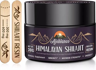 Ajoblanco Organic Shilajit Himalayan Pure 美国代购