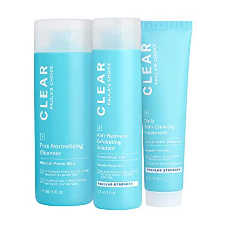 美国代购Paulas Choice CLEAR Regular Strength Acne Kit