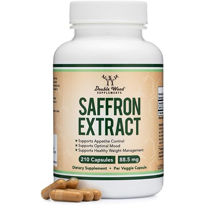 美国代购Saffron Supplement Saffron Extract 88.5mg