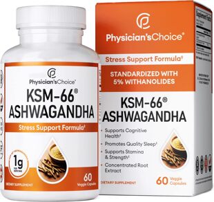 美国代购KSM-66 Ashwagandha Root Powder Extract, High Potency