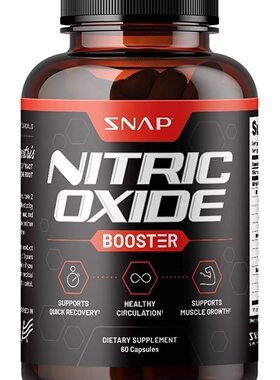 美国代购Snap Supplements Nitric Oxide Booster Pre Workout