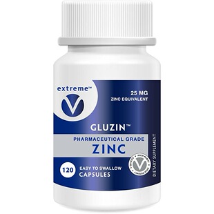 美国代购ZINC Gluzin Grade HIGH Absorption Zinc25MG