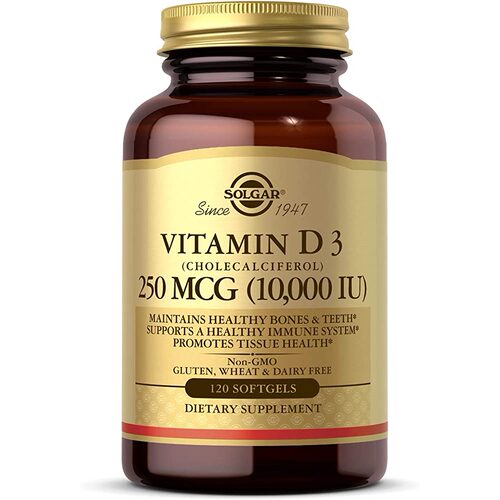 美国代购Solgar VitaminD3 Cholecalciferol250MCGa