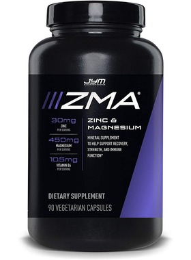 美国代购JYM Supplement Science ZMA Zinc Magnesium