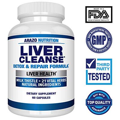 美国代购Liver Cleanse Detox Repair Formula 22Herbs