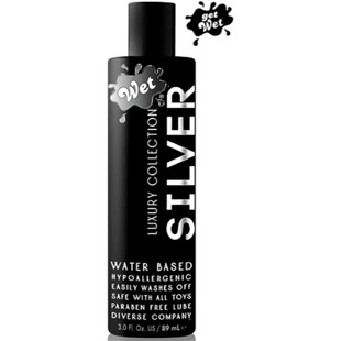 Water Based Lube 美国代购 Ounce Silver Premium Wet