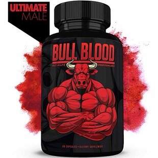 美国代购Bull Blood Male Enhancing 1Month Supply