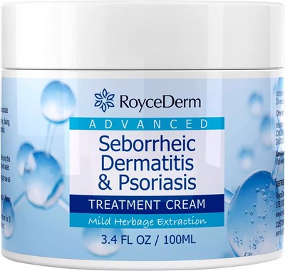 美国代购Roycederm Seborrheic Dermatitis Cream, Psoriasis Cre