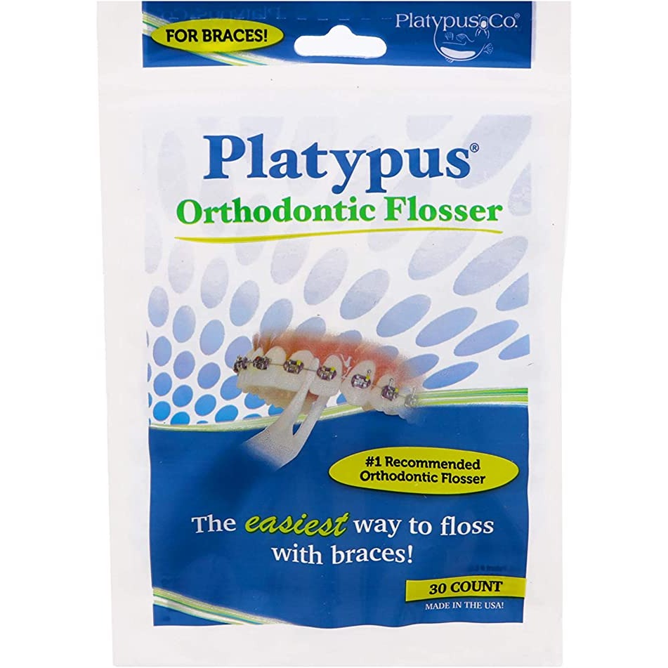 国内现货Platypus Orthodontic Flossers for Braces Dental