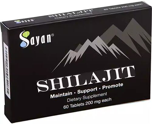 美国代购Sayan Pure Shilajit Tablets, 1-2 Month Supply, Organ