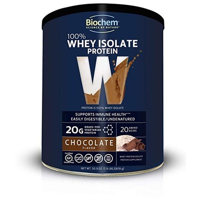 美国代购Biochem Whey Isolate Protein Chocolate Flavor