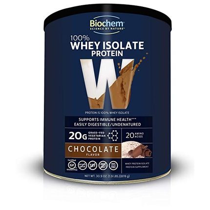 美国代购Biochem Whey Isolate Protein Chocolate Flavor