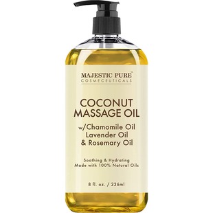 Coconut Massage Oil 美国代购 Glide PURE Ultra Form MAJESTIC
