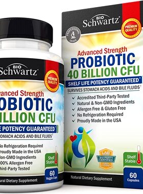 美国代购Daily Probiotic Supplement with 40 Billion CFU