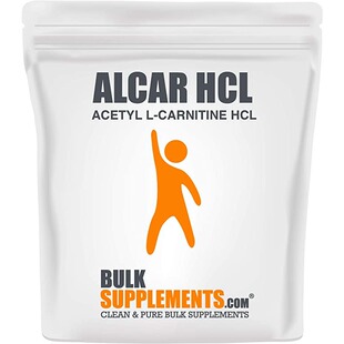美国代购BulkSupplements.com ALCAR HCl Acetyl L Carnitine