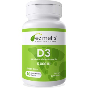 美国代购EZ Melts Dissolvable Vitamin D3 5000 IUSugarFree