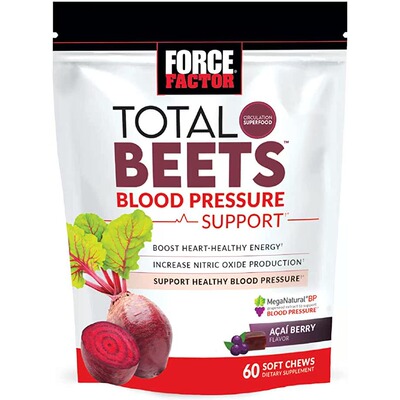 美国代购Total Beets Blood Pressure Support Supplement, Beets