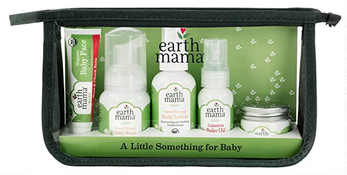 a little something for baby gift set by earth mama | safe sk