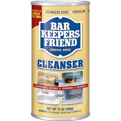 美国代购Bar Keepers Friend Powdered Cleanser 12-Ounces (1-Pa