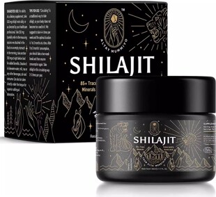 美国代购Shilajit Resin with Fulvic Acid & Trace Minerals, Or