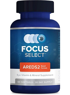 美国代购Focus Select AREDS2 Based Eye VitaminMineral