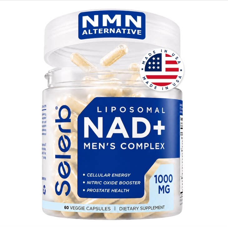 NAD Supplement for Men Liposomal NAD+ NMN Alternative Nitric