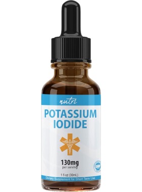 美国代购Nutri  Iodide Liquid Drops 130 mg 1 Oz