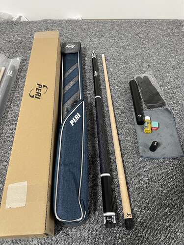 皮尔力同款复刻st01大头杆台球杆中式黑八九球玩家新手入门级别