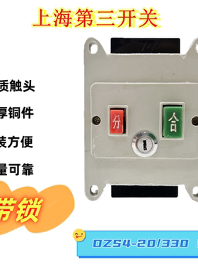 上海三开DZS2-20/330空气开关DZS4-20断路器 FSH 带锁/不带锁 F/Y