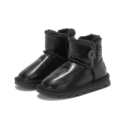 【543352光面皮系列】 皮面儿童雪地靴    【务必拍大一码】