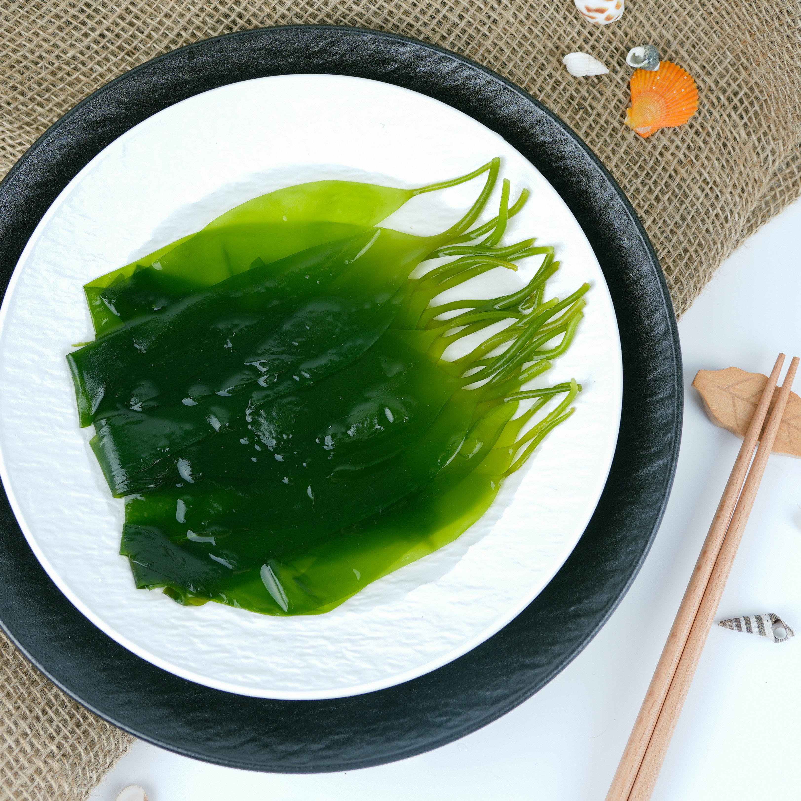 东洛岛有机海带苗256g/包 新鲜火锅食材细嫩怡口涮锅更佳自然低腥