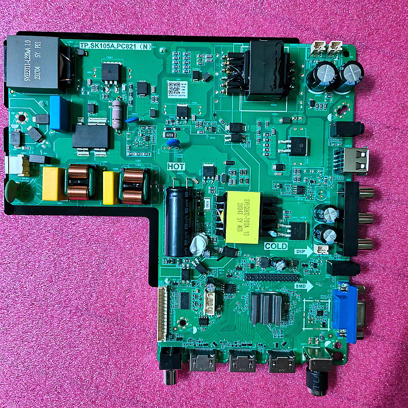 原装TP.SK108.PC821三合一电视主板适用TP.SK105A.SK106A.PB801