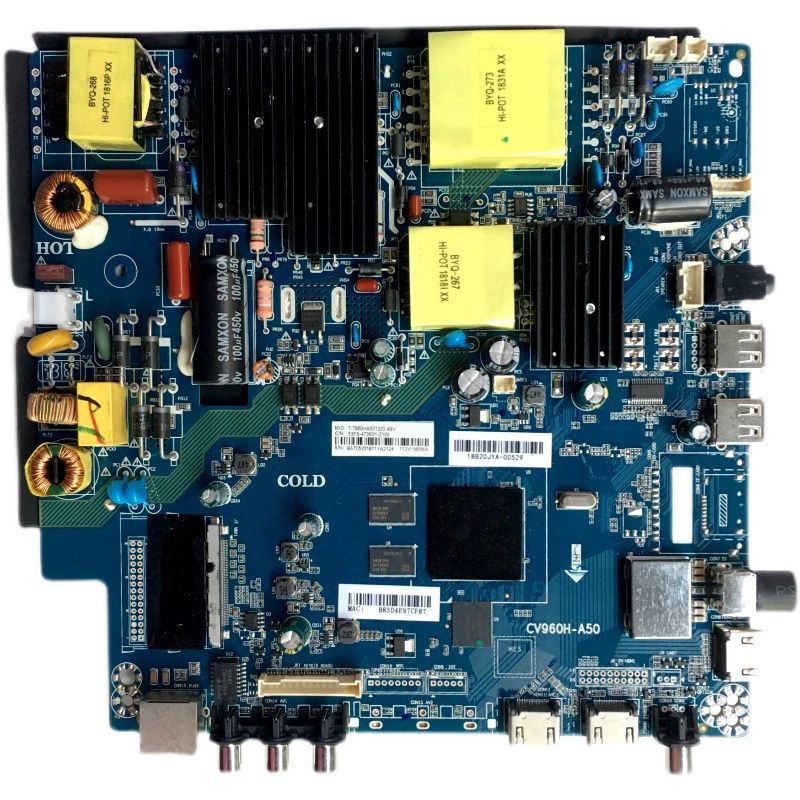 原装PPTV PTV-50VU4 55C4 主板CV960H-A50配屏SDL500WY电路板