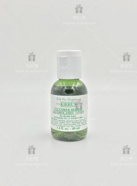 科颜氏小黄瓜植物爽肤水40ml中小样青瓜精华水保湿补水清爽满三年