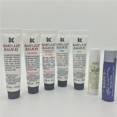 科颜氏护唇膏润唇膏2023圣诞套装买2送1小样 送Kiehls手袋