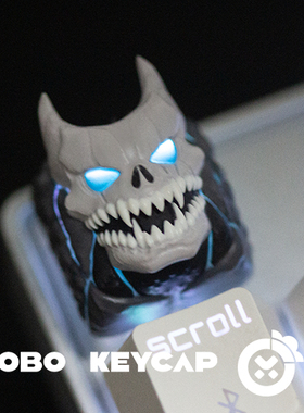 怪兽8号！透光键帽个性树脂二次元定制键帽机械键盘键帽单个ESC