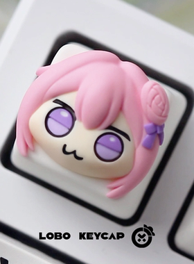 Doro手办~桃乐丝表情包抽象搞怪可爱创意个性树脂键帽