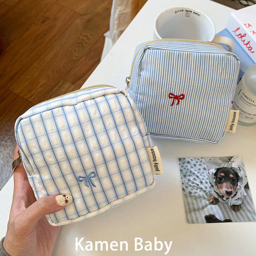 韩系高颜值ins风化妆包