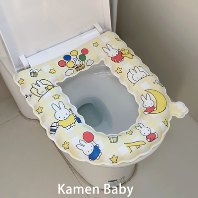 马桶垫2025新款防水四季通用家用厕所马桶坐垫粘贴式坐便垫加厚冬