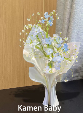 立体复古高级感花瓶摆件