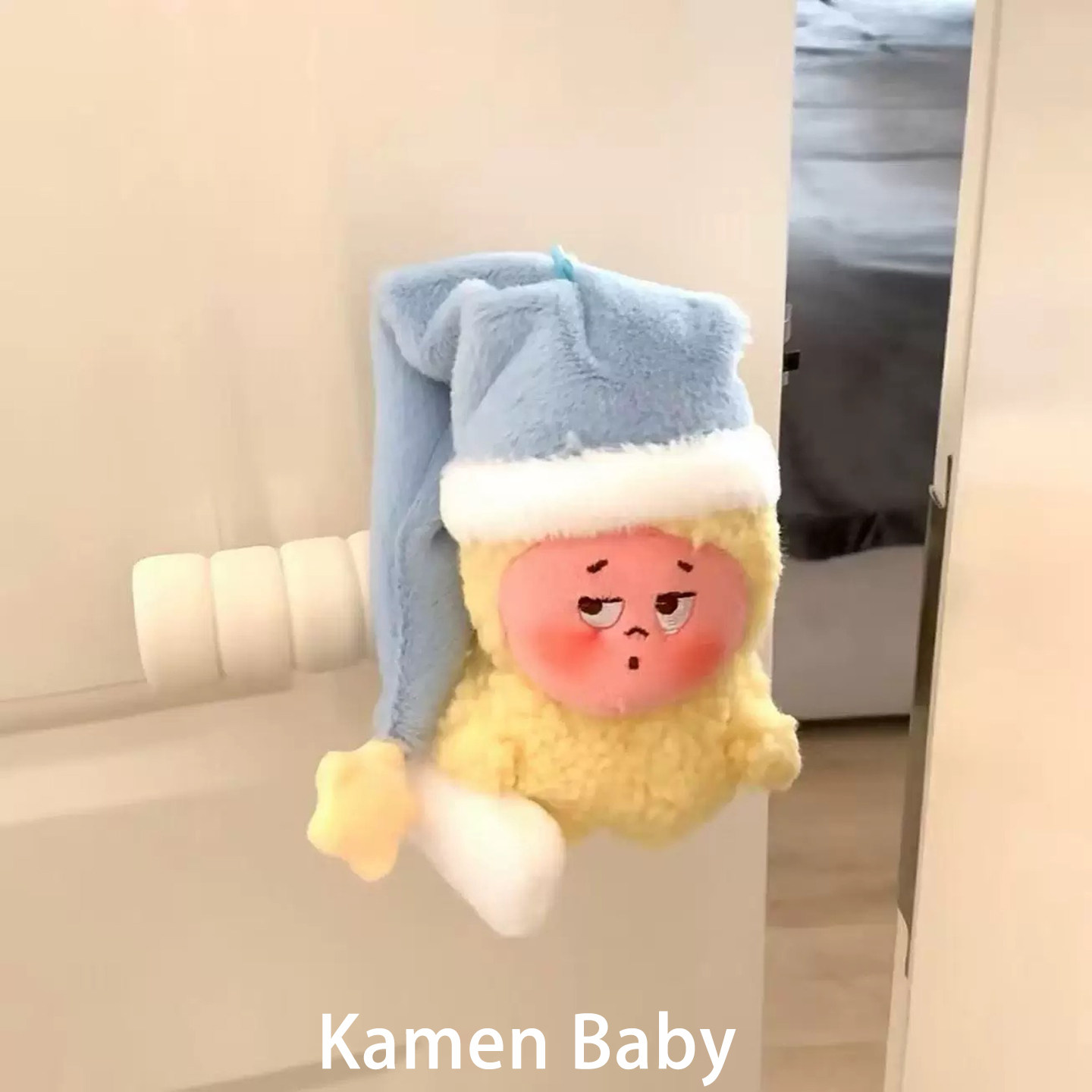 可爱星星帽子门把手套防撞防静电图片