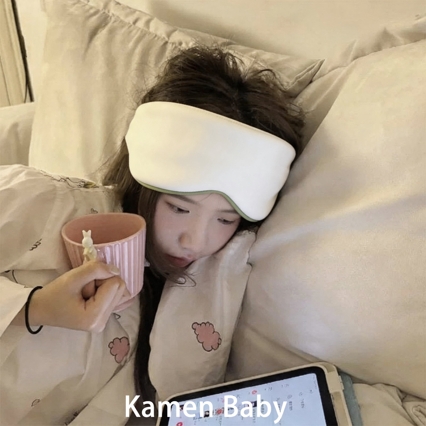全包围加宽太空舱遮光眼罩女睡眠专用舒适不勒午休睡觉旅行可调节