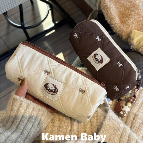 奶油巧克力~日系可爱猫咪笔袋女