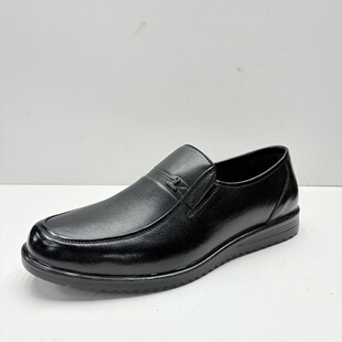 套脚皮鞋 7893品牌尾货头层牛皮商务聚氨酯鞋 底男鞋