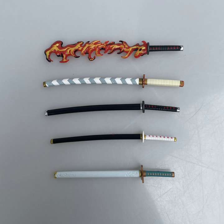 正版散货鬼灭之刃盒蛋摆件