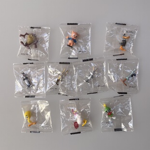 正版全新袋装 翠儿鸟 达菲鸭 崔弟 傻大猫 兔八哥 公仔摆件扭蛋