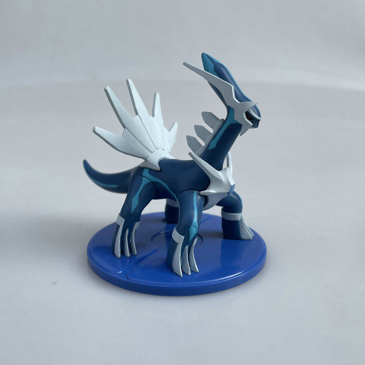 正版散货 宝可梦 口袋妖怪 珍珠 钻石 特典 帝牙卢卡手办模型摆件